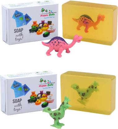 Happy Baby Luxurious Kids Soap With Toy Yellow (Y19)