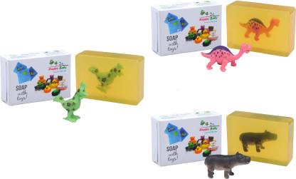 Happy Baby Luxurious Kids Soap With Toy Yellow (Y37)
