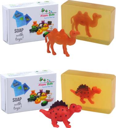 Happy Baby Luxurious Kids Soap With Toy Yellow (Y6)