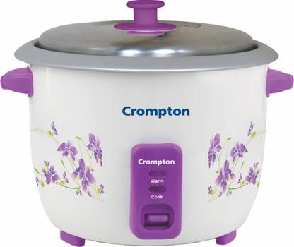 Crompton ACGRC-MRC61-I Electric Rice Cooker with Steaming Feature