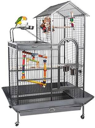 Birds' Park Macaw Cage Large Cockatoo Grey Parrots & Turaco Bird House