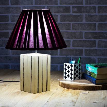 CASA DECOR Minecraft Wood Blocks Indoor Lighting / Home Decorative Items / Night Lamp / Table Top / Bedside Lamp/ Table Decor For Home Decor & Gift Items Table Lamp