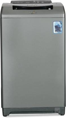 Whirlpool 7 kg Fully Automatic Top Load Washing Machine with In-built Heater Grey