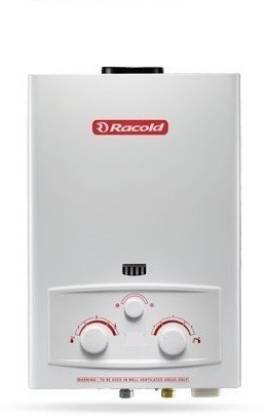 Racold 5 L Gas Water Geyser (DGI 5L CF LP LPG, White)