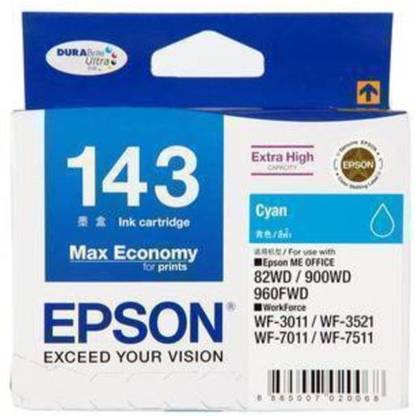 Epson 143 Cyan Cyan Ink Cartridge