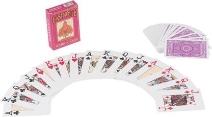 Casinoite Monarch 100% Plastic Poker Playing Cards (Pink)