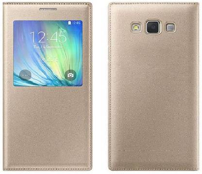 Coverage Flip Cover for Samsung ON7, Samsung ON 7 CoverageFlip Cover for Samsung ON7::Samsung ON 7 - Golden