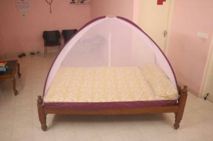 NetCraft Polyester Adults Washable 6x5 feet Double Mosquito Net