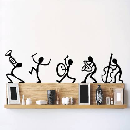 Asmi Collections 100 cm Happy Band Removable Sticker