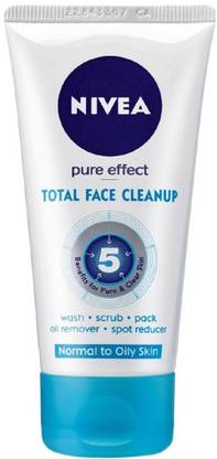 NIVEA Total Face Cleanup  Face Wash