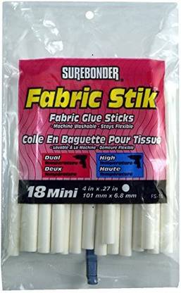 Surebonder Fs-18 Fabric Glue Stick, 5/16" D By 4" L, Creamy