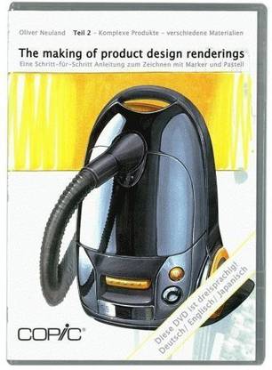 Copic Markers Product Design Rendering Dvd, Vol 2