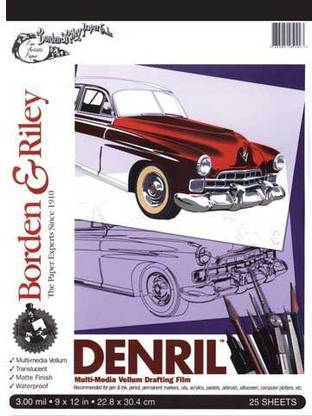 Borden & Riley Technical Pad Denril 14" X 17"