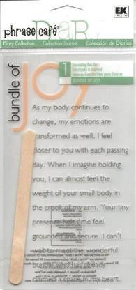 Phrase Cafe Bundle Of Joy Rub-Ons For Scrapbooking