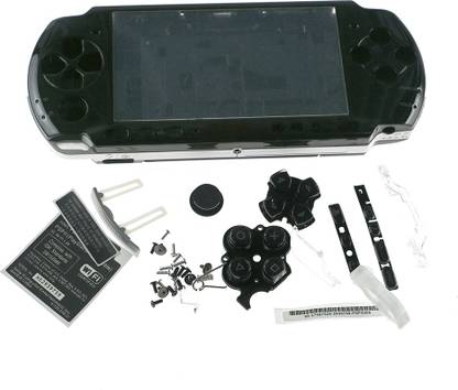 TCOS Tech PSP 3000 Series Full Replacement Housing Case Face Plate with Buttons  Gaming Accessory Kit