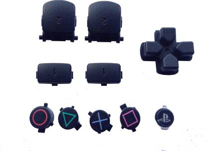 TCOS टेक PS3 Controller Button Set D Pad Action Button Home Button गेमिंग एक्सेसरी किट