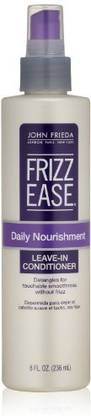 JOHN FRIEDA Frizz Ease Daily Nourishment Leave In Conditioning Spray By For Unisex Hair Spray (Pack Of 2) Hair Spray