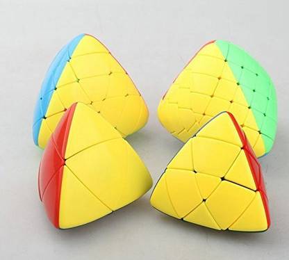 Cuberspeed Speedcubing Bundle Shengshou Pyramorphix 2X2 Mastermorphix Stickerless 3X3 Megamorphix 4X4 Gigamorphix 5X5