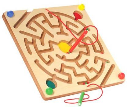 Constructive Playthings Children'S Magnetic Maze Board Toy