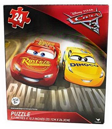 Cars Disney Pixar 3 Lightning Mcqueen & Cruz Ramirez V8