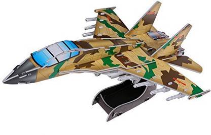 Zilipoo 3D Military Model Diy Toys J11B Fighter 3D