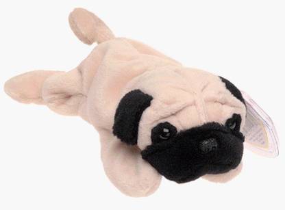 TY Beanie Babies Pugsly The Pug Dog  - 11 inch