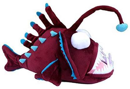 Adore Plush Company Alvin the Anglerfish Plush Stuffed Animal Toy  - 6 inch