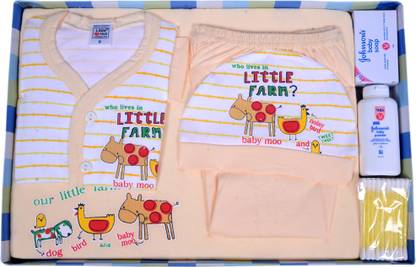 VIVAAN 7 Piece New Born Baby Gift Set