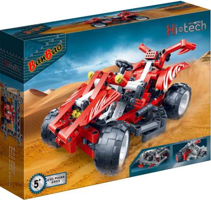 Banbao Building Blocks Hi-Tech Red Racer