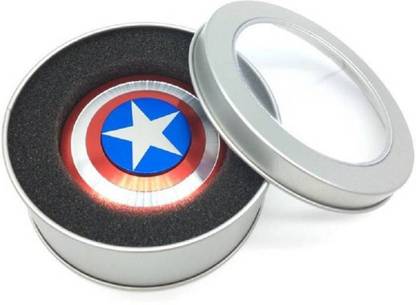 Krypton CAPTAIN AMERICA SUPER HERO FIDGET HAND SPINNER.
