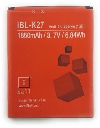 iball Mobile Battery For  iBall andi 5k sparkle