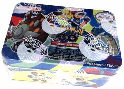 Assemble Pokemon TCG Collector Mini Tin 2017 Sealed Featuring Steam Siege EX