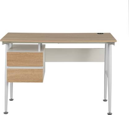 Godrej Interio Star Computer Table - Light Oak Engineered Wood Computer Desk