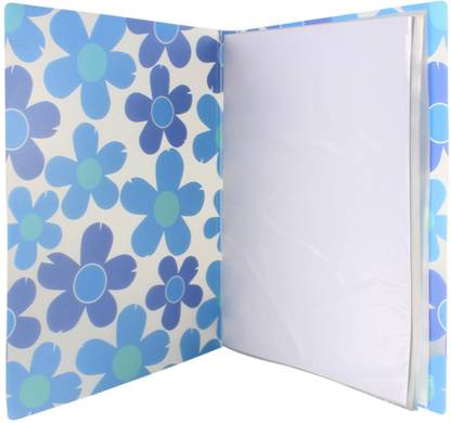 TRANBO Polypropylene Clear Book File Folder Display Presentation Book