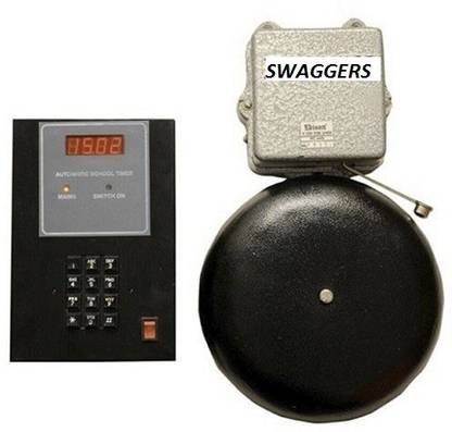 SWAGGERS SWAGGERS AUTOMATIC SCHOOL TIMER AUTOMATIC SCHOOL TIMER Indoor PA System
