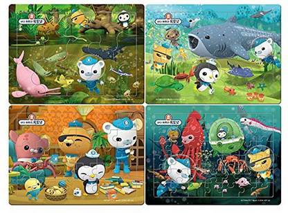 Octonauts 4 In A Box s (Handbag Case ) 15, 24, 30, 42