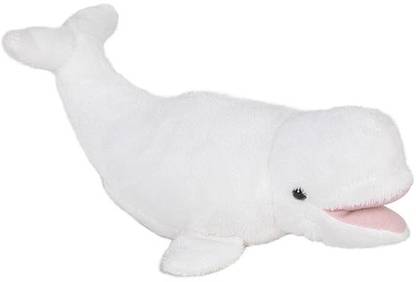 This Place Is A Zoo Beluga Whale Plush Toy Animal Stuffed Beluga Whale  - 3.5 inch