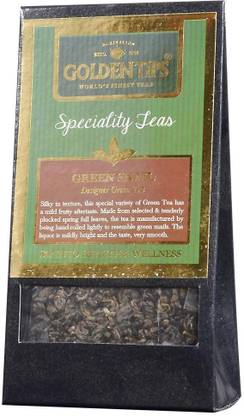 Golden Tips Green Snail Tea, 100g Green Tea Box
