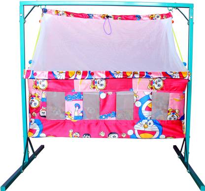 samyash SAMYASH BABY CRADLE WITH ASSEMBLE STAND-DOREMON