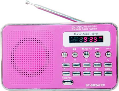 YUVAN BIT SM-247 Recording USB/ SD Player With FM Radio