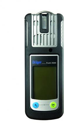 Drager X-am® 2500 O2,CO,NO2,SO2,H2S Gas Detector