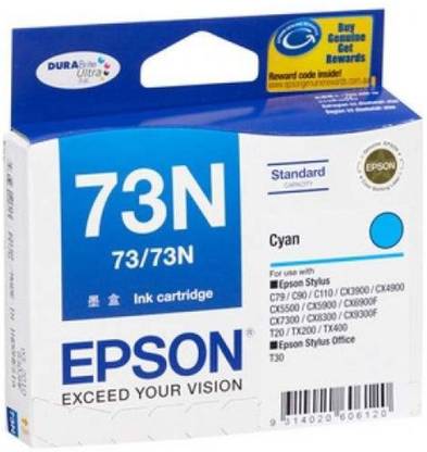 Epson 73N CYAN Cyan Ink Cartridge