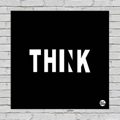 Nutcase Think Digital Reprint 9 inch x 9 inch Painting