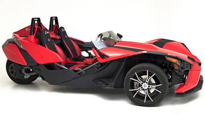 VSHINE Batman Style 3 Wheel Speed Monster Car -1:20 Scale Super Racing Sports Vehicle - Red