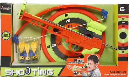 VSHINE Real Crossbow Set Combines Features of a Gun and a Bow with Shooting and Archery Fun. Bows & Arrows