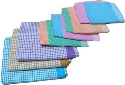 Cotton colors कॉटन 250 GSM बाथ, हैंड तौलिया सेट