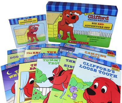 Clifford the Big Red Dog: Big Red Adventure Set 10 Books