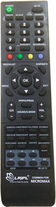 LRIPL Universal All Micromax LED/LCD TV MICROMAX Remote Controller