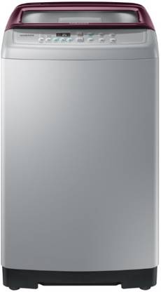 Samsung 6.2 kg Fully Automatic Top Load Washing Machine Silver, Maroon