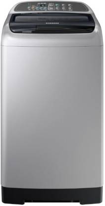 Samsung 6.5 kg Fully Automatic Top Load Washing Machine Silver, Black
